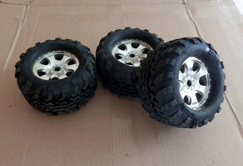 Roues HPI monster truck 1/8  RC Ø 155mm 1