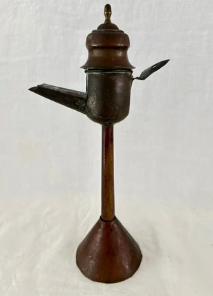 Lampe ancienne en cuivre, état: Très bon état, 25,00 €, 26,95 € Protection acheteurs incluse