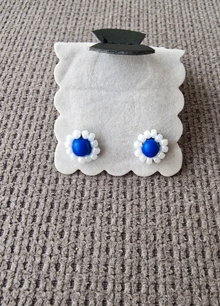 Boucle d'oreille perle bleu, marke: Crystalia Perles, zustand: Neu, 10,00 €, 11,20 € inklusive Vinted-Käuferschutz
