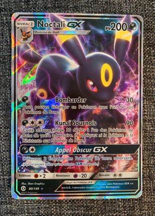 Carte Pokemon Noctali SL01 80/149 , marke: Pokémon, zustand: Neu, größe: Frühchen, bis 44, 9,00 €, 10,15 € inklusive Vinted-Käuferschutz