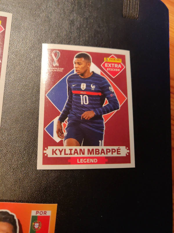 Extra Sticker – França – Kylian Mbappé – Base – Legend