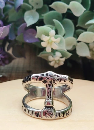 Bague ethnique Taille 61, brand: Ethnic, condizioni: Ottime, taglia: 19,4 mm Ø / 22,5, €9.00, €10.15 include la Protezione acquisti