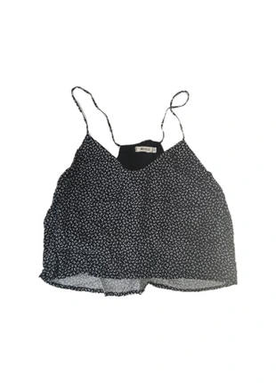 Top floral blue navy brandy Melville Y2K // top brandy Melville fiori blu Y2K , marca: Brandy Melville, estado: Novo sem etiquetas, tamanho: S / 36 / 8, €8.00, €9.10 inclui Proteção do Comprador