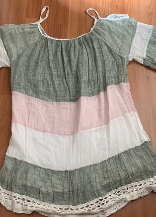 Vestido hombros descubiertos oversize, marque: Siya, état: Très bon état, taille: Taille unique, 15,90 €, 17,40 € Protection acheteurs incluse