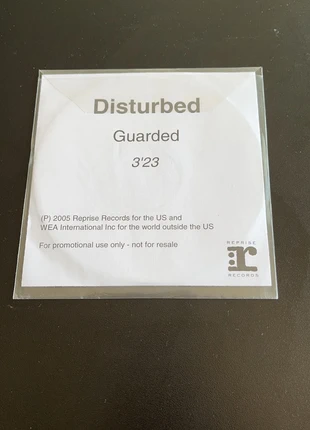 Disturbed single promo cdr guarded, condition: Very good, €8.00, €9.10 includes Buyer Protection