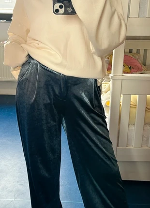 Pantalon large en velour, marque: Shein, état: Neuf sans étiquette, taille: M / 38 / 10, 14,00 €, 15,40 € Protection acheteurs incluse