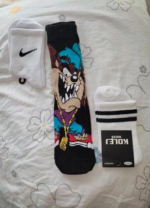 3 Paar Sokken, condizioni: Nuovo con cartellino, taglia: Taglia unica, €5.50, €6.48 include la Protezione acquisti