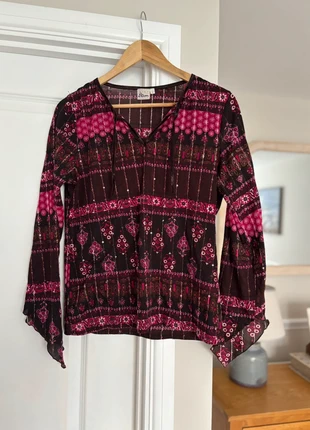 Vintage bell sleeve top, brand: Etam, condition: Very good, size: L / 12, £6.00, £7.00 includes Buyer Protection