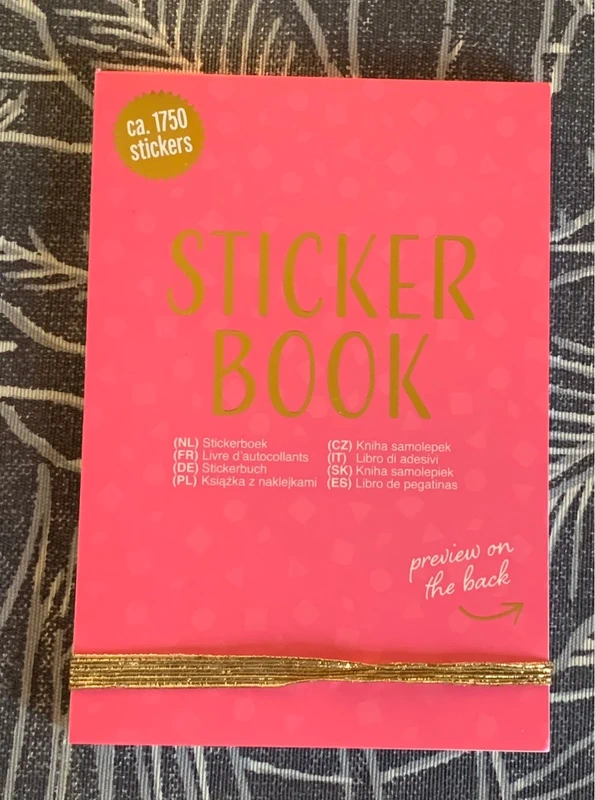 Carnet de stickers divers