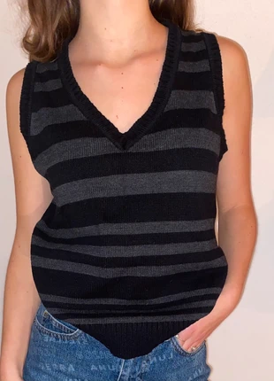 Sweater vest, marca: Vintage, estado: Muito bom, tamanho: M / 38 / 10, €15.00, €16.45 inclui Proteção do Comprador