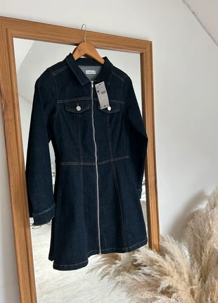 Robe manche longue en jean , bleu brut, marca: Cache Cache, estado: Novo com etiquetas, tamanho: XS / 34 / 6, €30.00, €32.20 inclui Proteção do Comprador