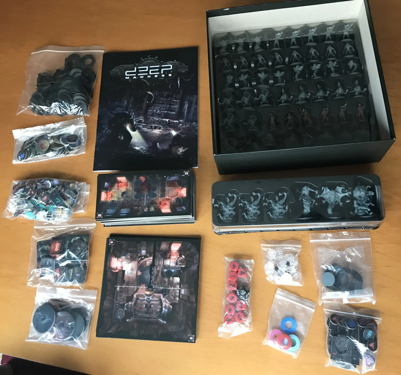 Deep Madness - Kickstarter - con Kit traduzione in Italiano sigillato + English & Spanish 4