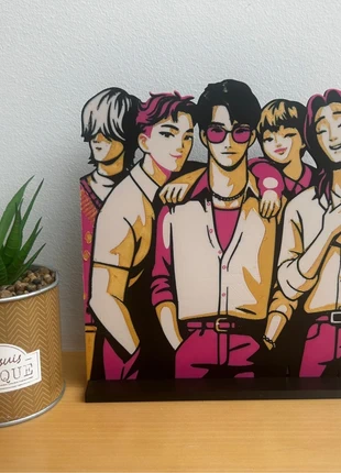 Support Saja Boys style pop, marke: Kpop demon hunters, zustand: Sehr gut, 12,00 €, 13,30 € beinhaltet Vinted-Käuferschutz Pro