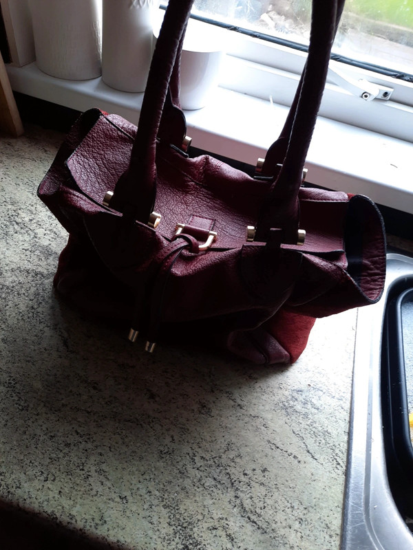 Burgundy bag clearance river island