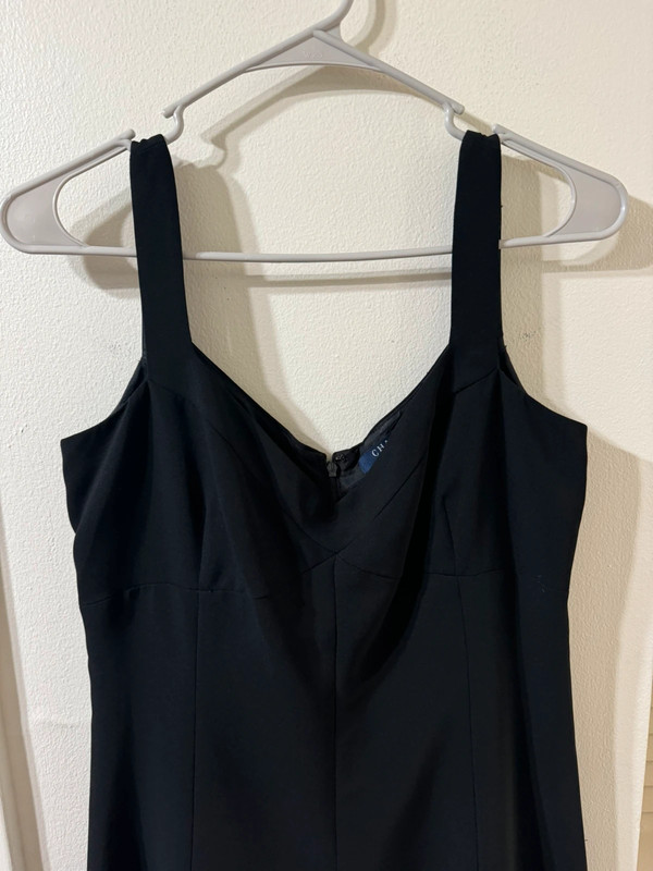 Chaps Little Black Dress Size 6 2