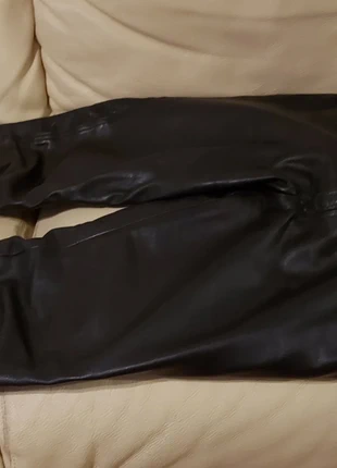 Pantalon cuir épais type moto, marque: echtesleder, état: Très bon état, taille: 4XL / 48 / 20, 40,00 €, 42,70 € Protection acheteurs incluse