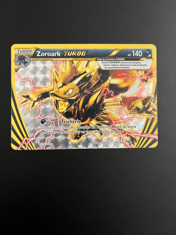 Zoroark - Turbo - 92/162 - XY Impulsion Turbo - FR 3