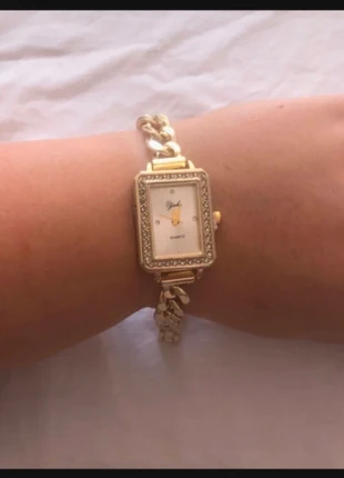 Orologio in acciaio dorato stile vintage elegante funzionante, marque: Vintage Chic, état: Neuf sans étiquette, taille: Taille unique, 12,00 €, 13,30 € Protection acheteurs incluse