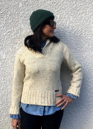 Pull grosse maille tweed ~ Lee Cooper ~ XS , brand: Lee Cooper, condition: Very good, size: XS / 34 / 6, €18.00, €19.60 includes Buyer Protection