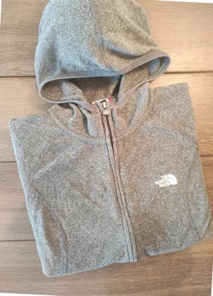 Polaire full zip avec capuche femme The North Face gris chiné logo blanc taille XL, marque: The North Face, état: Très bon état, taille: XL / 42 / 14, 24,00 €, 25,90 € Protection acheteurs incluse