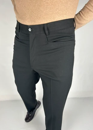 Pantalon de costume noir - coupe droite vintage 90s | taille fr40, brand: Vintage Dressing, condition: Very good, size: W30, €19.90, €21.60 includes Buyer Protection Pro