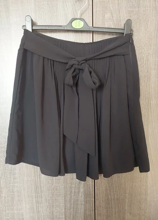Jupe noire fluide ceinturée T.40, brand: Camaïeu, condition: Very good, size: L / 40 / 12, €5.00, €5.95 includes Buyer Protection
