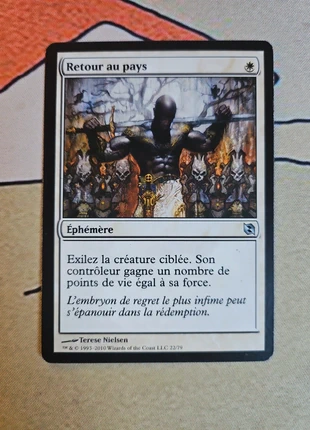 Carte magic retour au pays, marque: Wizards of the Coast, état: Bon état, 2,00 €, 2,80 € Protection acheteurs incluse