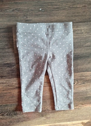 Niedliche hellgraue Leggins Hose mit rosa Punkten Rüschen Baby Mädchen, marque: Sonstiges, état: Très bon état, taille: 9-12 mois / 74 cm, 1,50 €, 2,28 € Protection acheteurs incluse