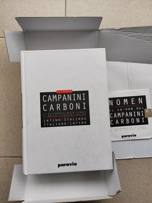 Nomen. Il nuovissimo Campanini Carboni. Latino-italiano, italiano-latino.  Con CD-ROM