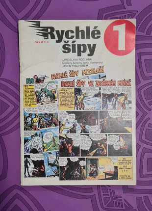 Obrázek k inzerátu: Rychlé šípy 1 / 1990 / Olympia - Komiks