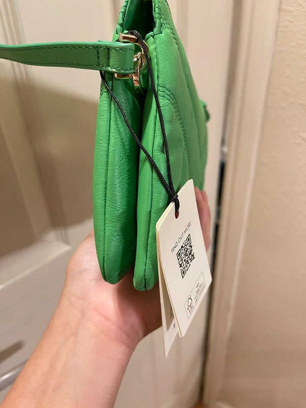 Ted Baker green quilted crossbody bag 3