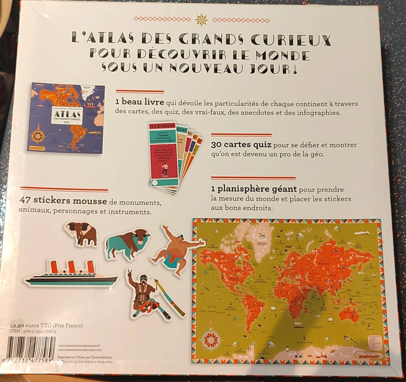 Coffret Atlas des grands curieux 2