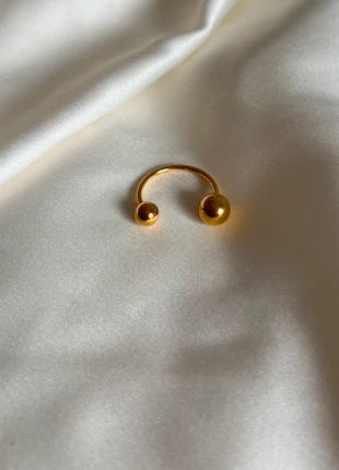 Ring stainless steel 16.9mm, état: Neuf sans étiquette, taille: Ajustable, 5,00 €, 5,95 € Protection acheteurs (Pro) incluse