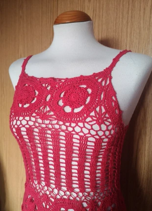 🌿 Top tricot Boho chic 🌿, merk: Zara, staat: Heel goed, maat: L / 40 / 12, € 7,50, € 8,58 inclusief Kopersbescherming