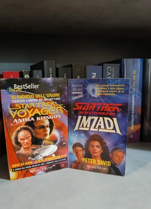 Star Trek – Anima Klingon (Voyager) & Romanzo su William Riker (Imzadi), état: Bon état, 9,50 €, 10,68 € Protection acheteurs incluse