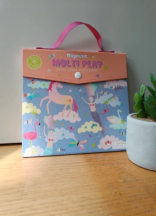 Magnetic spiel Multi Play 3+ puzzle Ausmalen, merk: Floss & rock, staat: Heel goed, maat: Universeel, € 5,50, € 6,48 inclusief Kopersbescherming