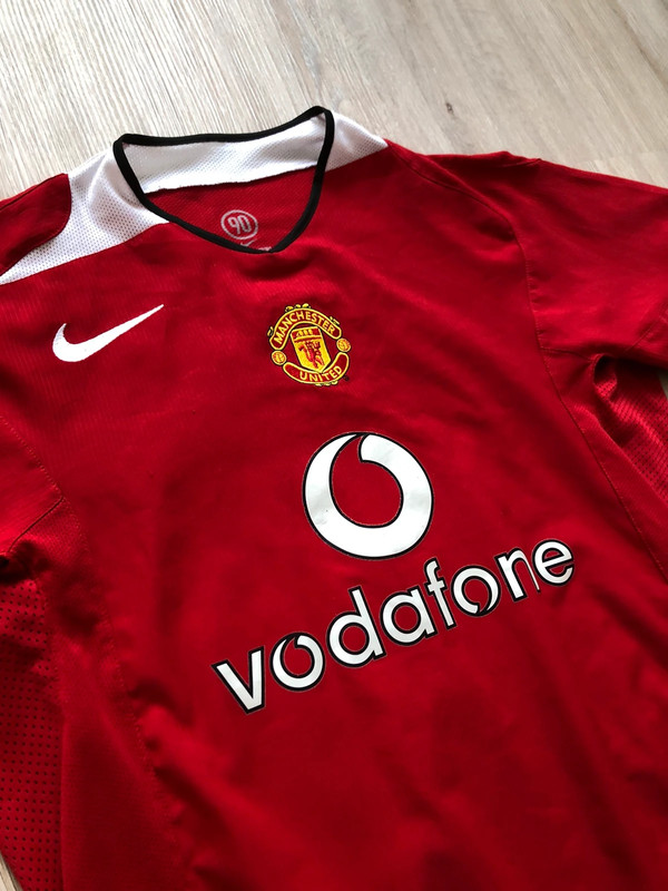 Vintage football jersey Manchester United 04/06 home 3