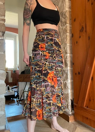 Jupe longue années 90 en mesh, marke: Vintage Dressing, zustand: Sehr gut, größe: S / 36 / 8, 10,00 €, 11,20 € beinhaltet Vinted-Käuferschutz Pro