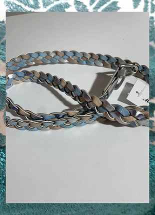 💙 súper bonito cinturón trenzado 115 cm, marque: Local, état: Neuf avec étiquette, taille: 115 cm, 9,00 €, 10,15 € Protection acheteurs incluse