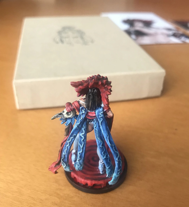 Kingdom Death Monster White Speaker Boss First Run Collector's Edition Painted miniature Complete 4