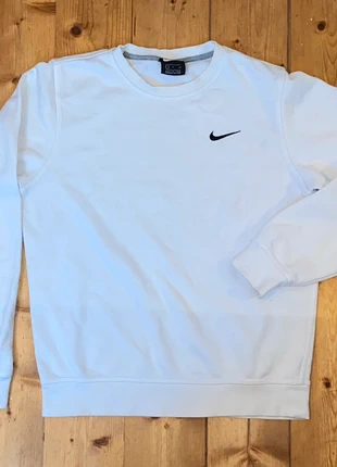 Pull Nike Blanc, merk: Nike, staat: Heel goed, maat: S, € 16,00, € 17,50 inclusief Kopersbescherming