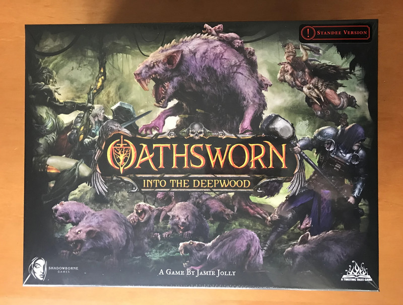 Oathsworn: Into the Deepwood 2nd edition Standee Version - Kickstarter KS - 2023 - Nuovo New 5