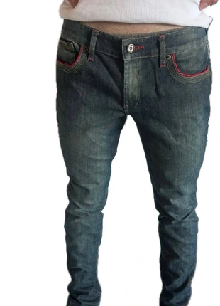 pantalone di jeans streatwear, marca: Made In Italy, estado: Muito bom, tamanho: PT 40 | W30, €10.00, €11.20 inclui Proteção do Comprador