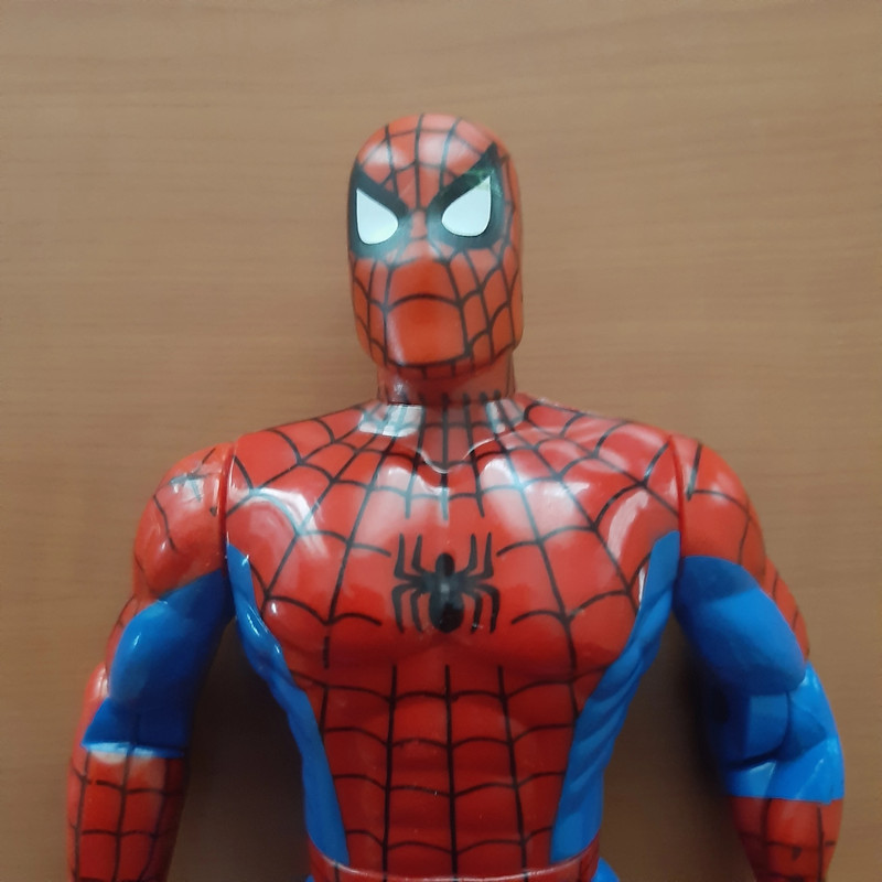 Vintage spiderman action sale figure