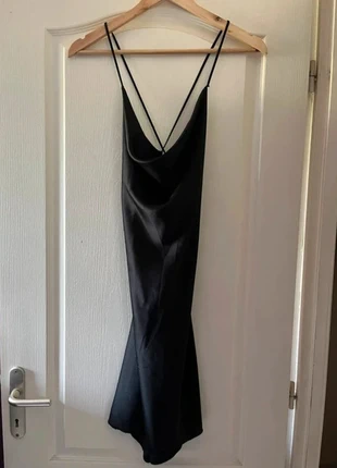 Robe satin noire, brand: Mamie Bourgeoise, condition: New with tags, size: One size, €17.00, €18.55 includes Buyer Protection