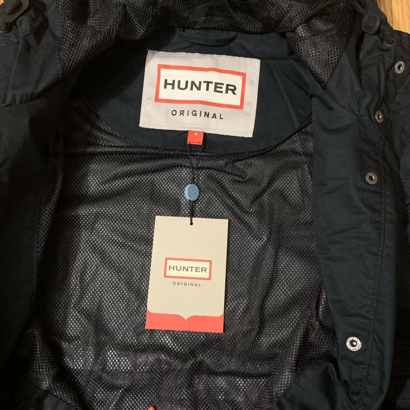 Hunter cotton smock cheap raincoat