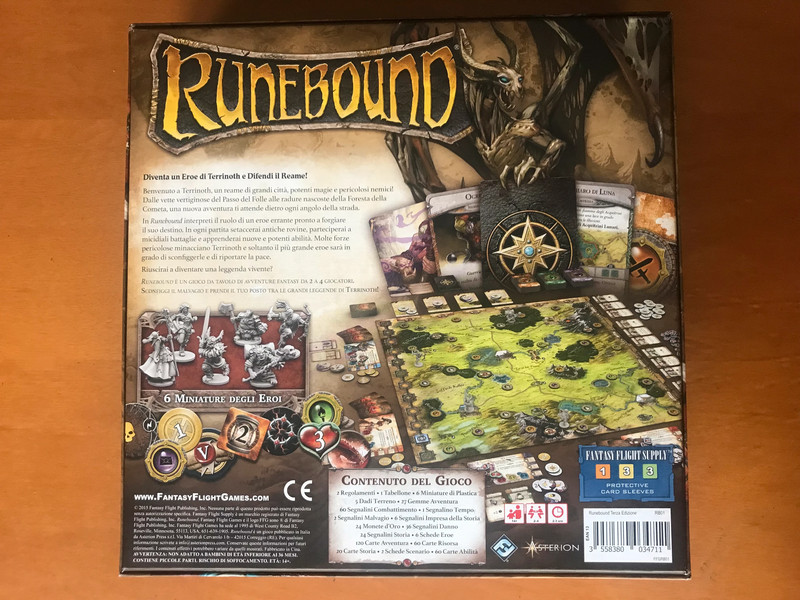 Runebound Terza Edizione - Gioco da tavolo in italiano - Completo - Perfetto 2