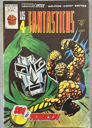 🔑 Los 4 Fantasticos #33 (1980, Mundi Comics), condition: Good, €8.00, €9.10 includes Buyer Protection