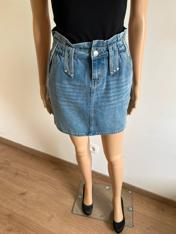 Jupe en jean neuve Morgan taille 34 valeur 45 Vinted
