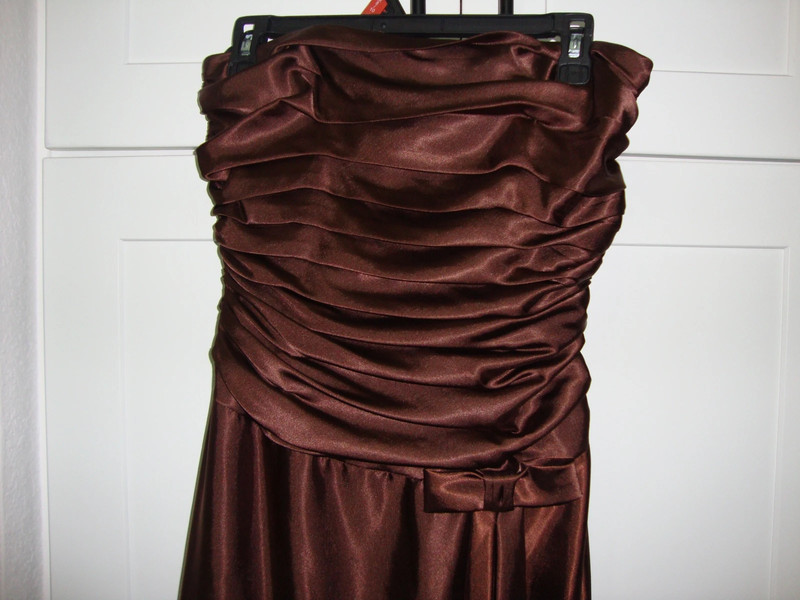 Vintage 90’s Jessica McClintock Satin Bow Dress 2
